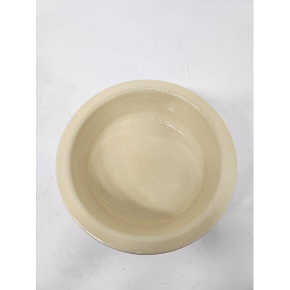 Vintage Homer Laughlin China Fiesta Ware Round Ceramic Yellow Serving Bowl - Picture 2 of 7